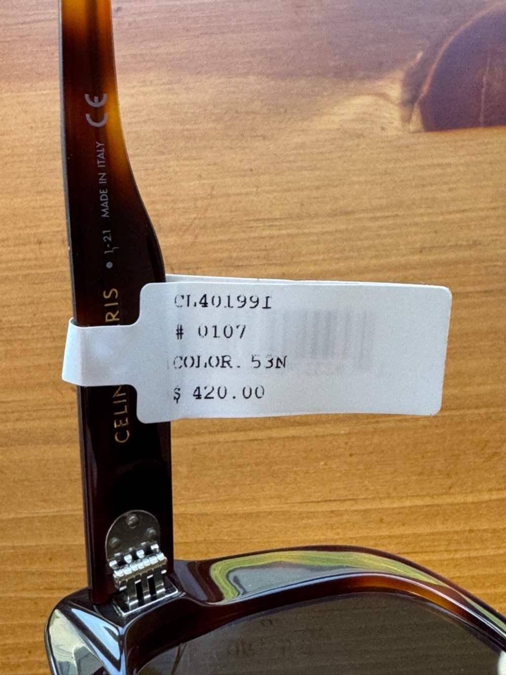 Celine Sunglasses - Picture 7 of 9